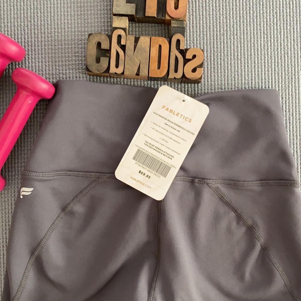 šFABLETICS High-Waisted Solid Powerhold Legging - Picture 4 of 8